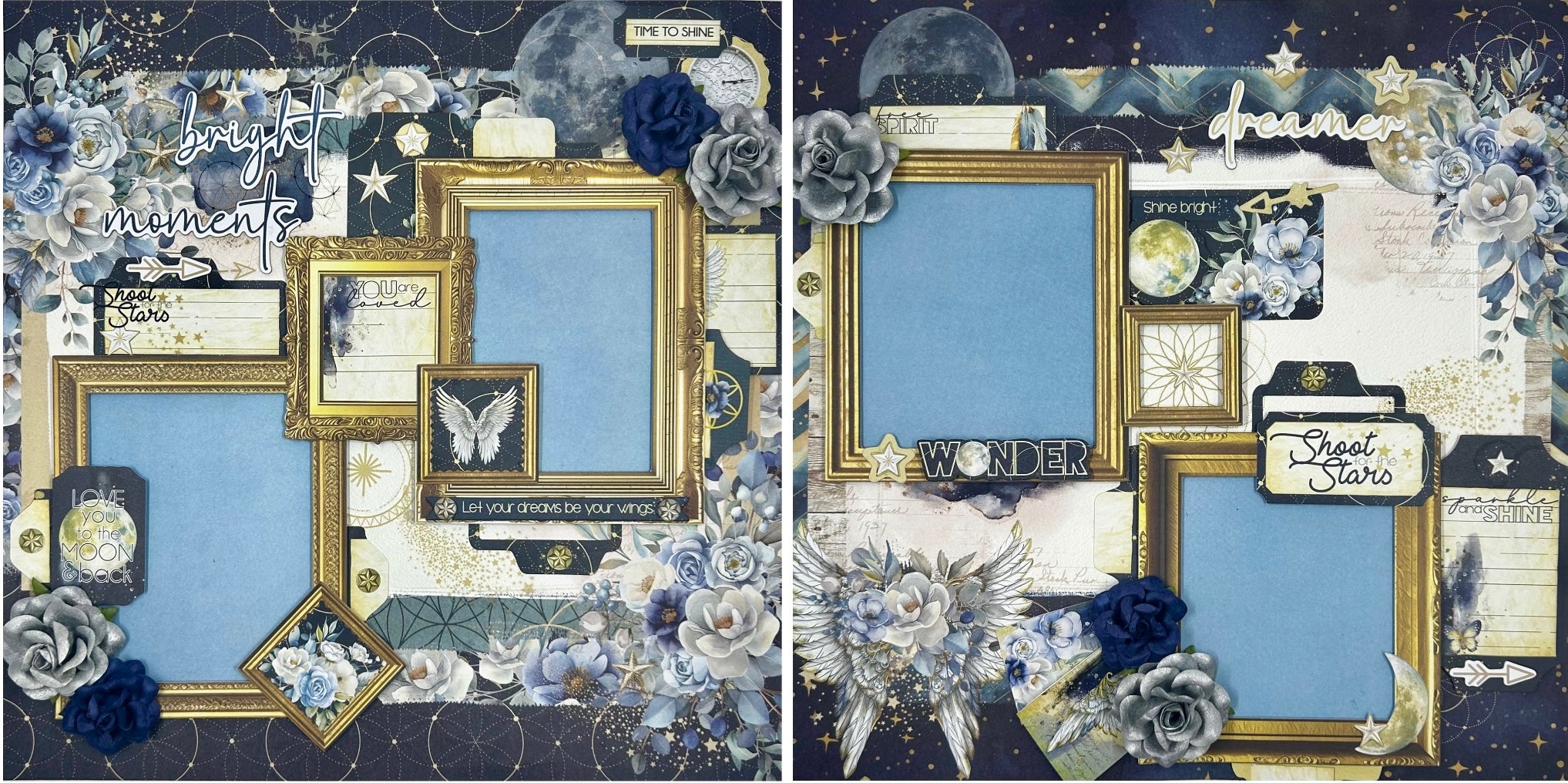 Bright Moments 2-Page Layout (Virtual Class 113)